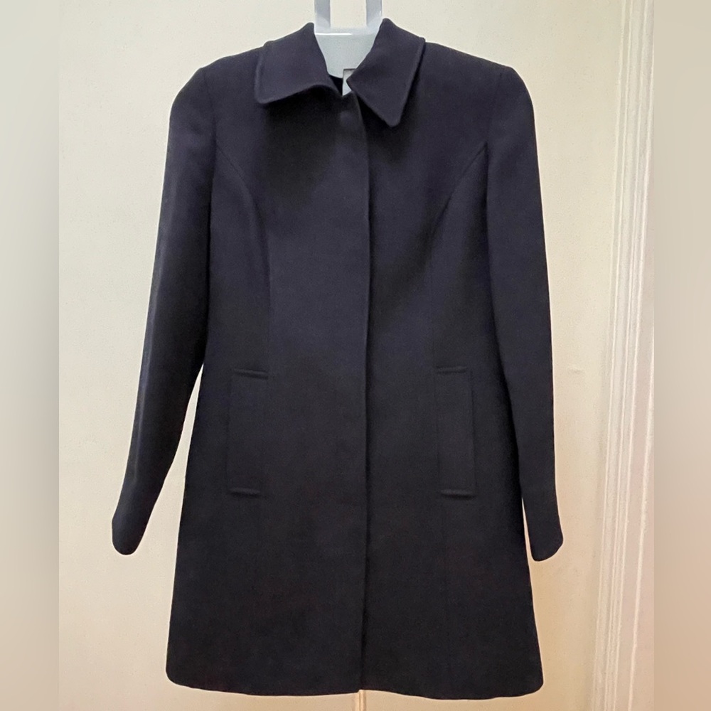 INC International Concepts Dark Navy Coat